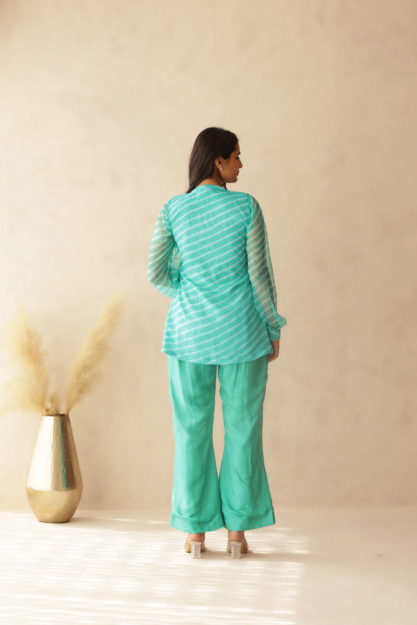 ZOHA C GREEN COORD SET