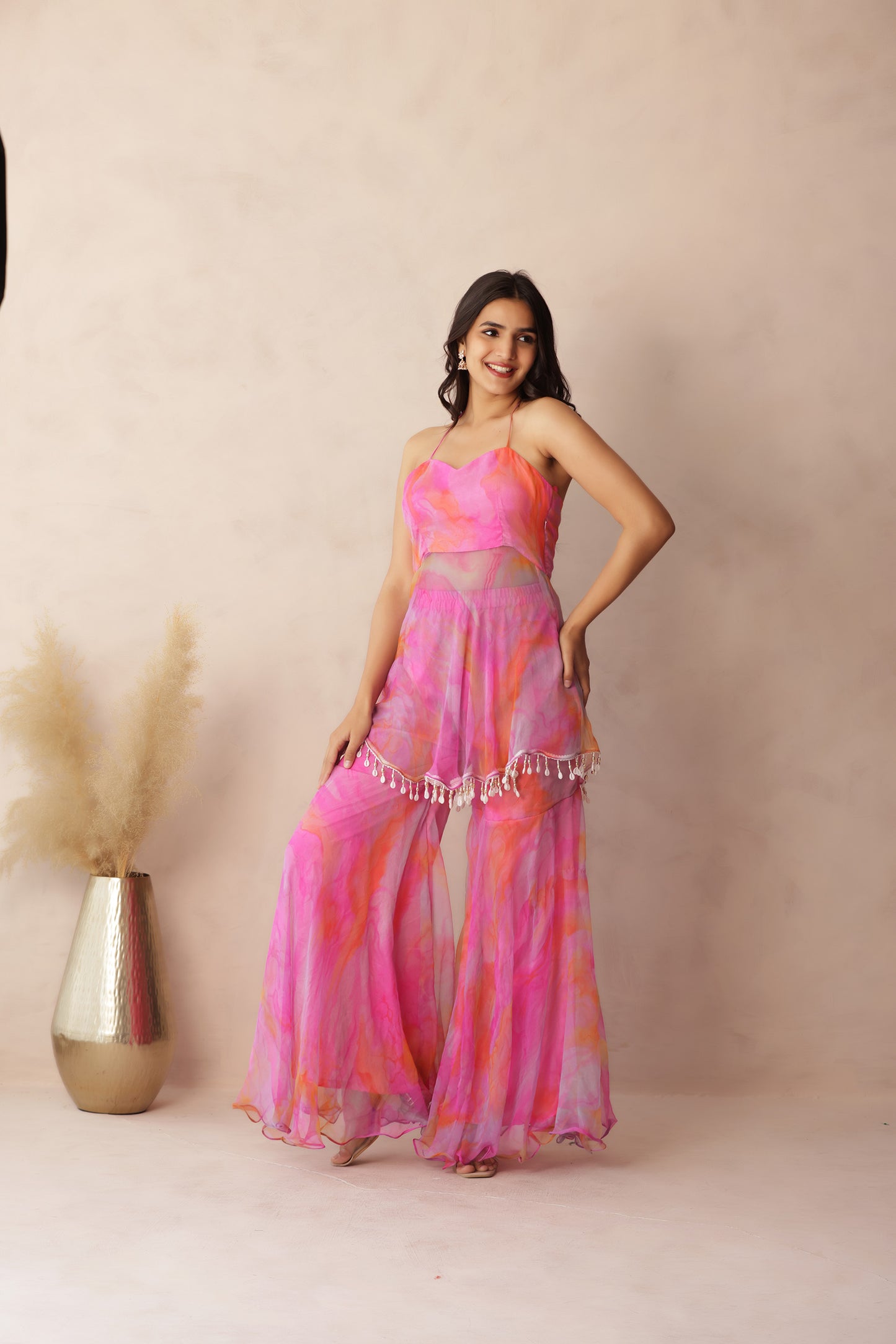 PAHAL MULTI COLORED COORD SET