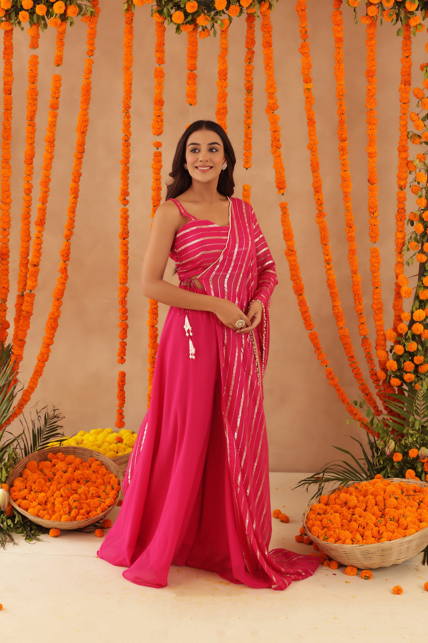 NAAYA PINK LURIX FUSION SET