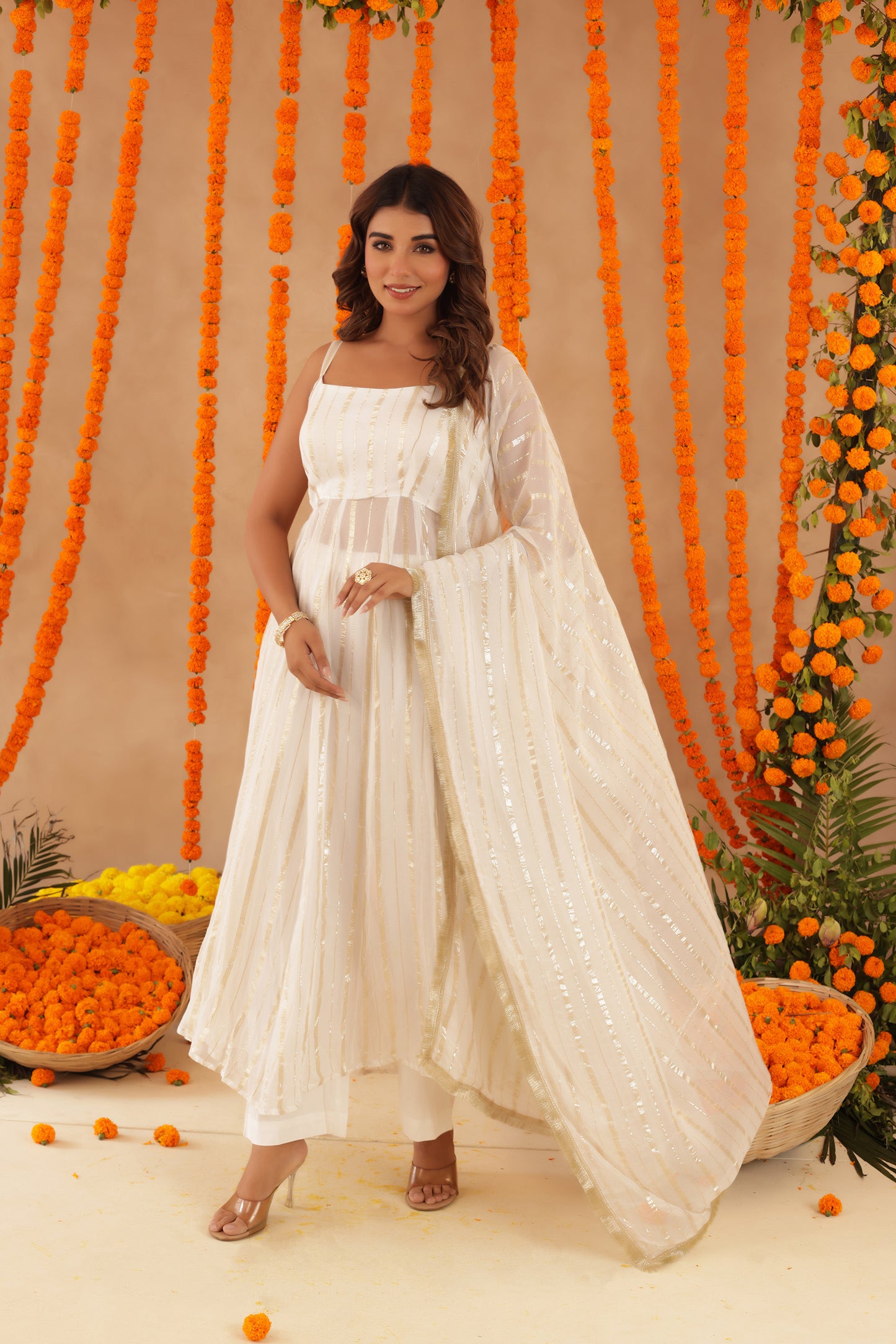 ELARA BLACK LURIX ANARKALI SET