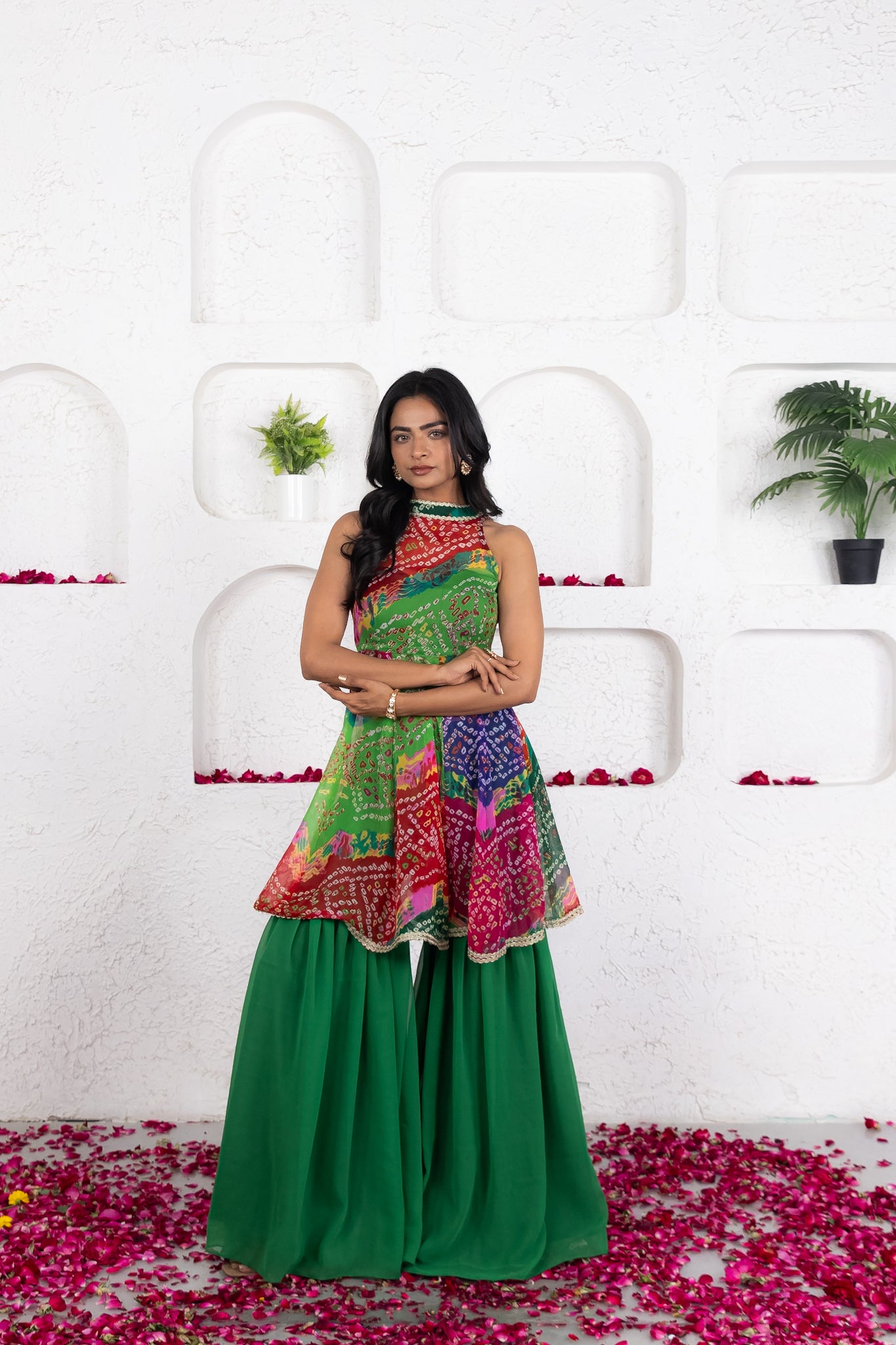 AVISA MULTICOLOR MOTHRA CO ORD SET Deasha India
