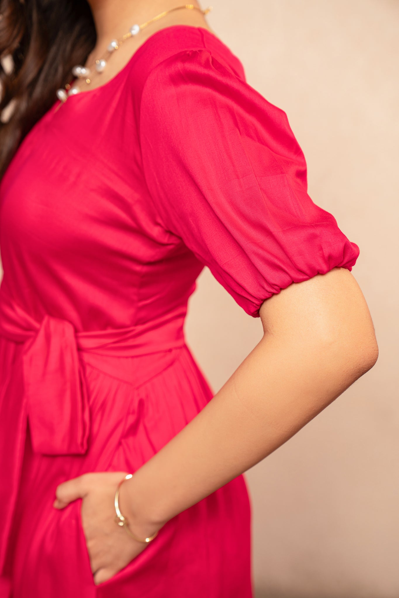 SIRA PINK MAXI DRESS