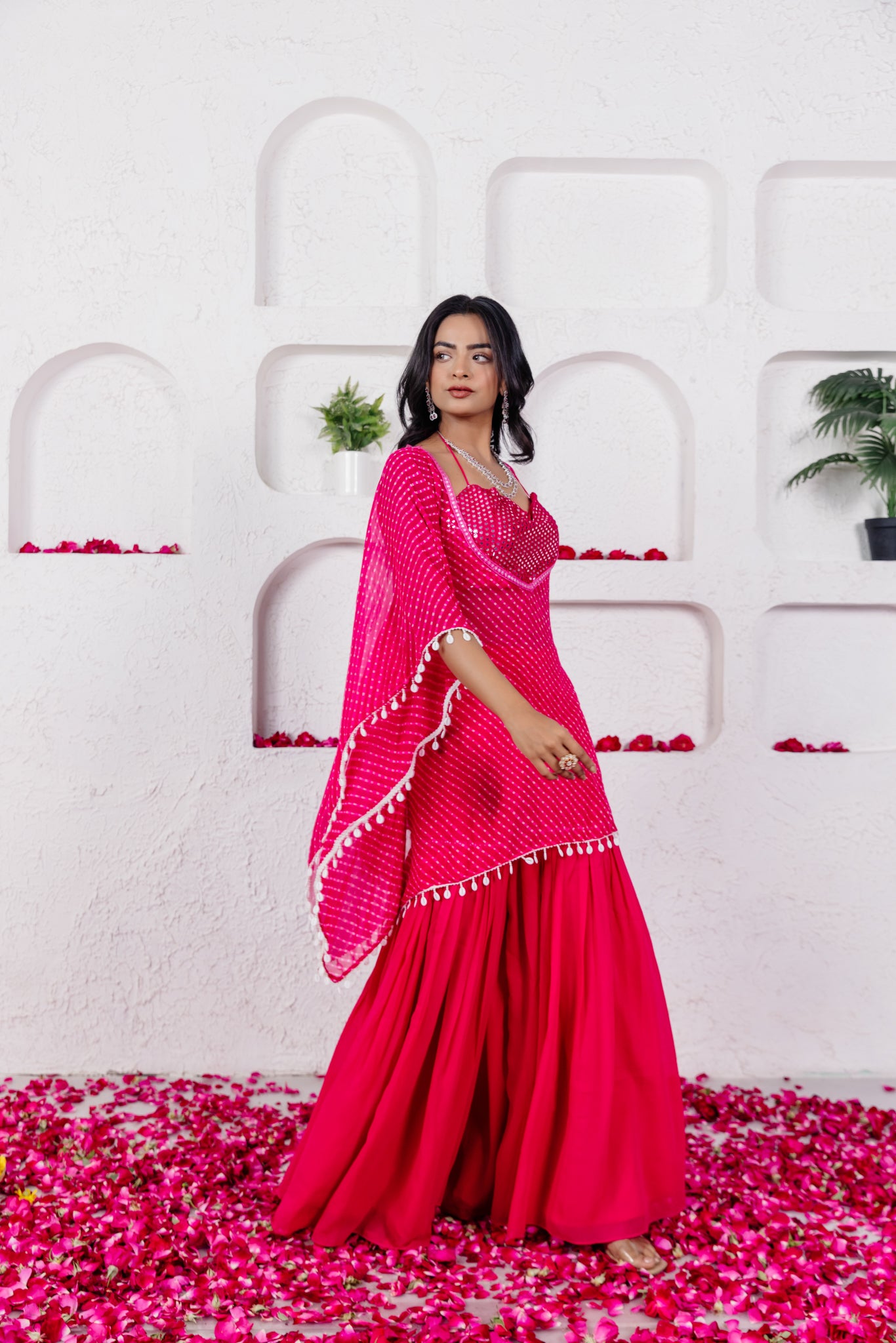 MYRA PINK MOTHRA CO ORD SET Deasha India