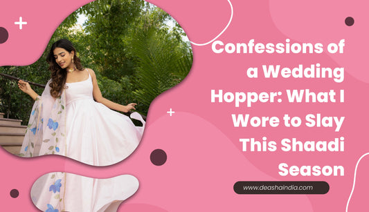 Confessions of a Wedding Hopper: What I Wore to Slay This Shaadi Season
