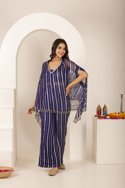 MAITHLI YELLOW LURIX KAFTAN