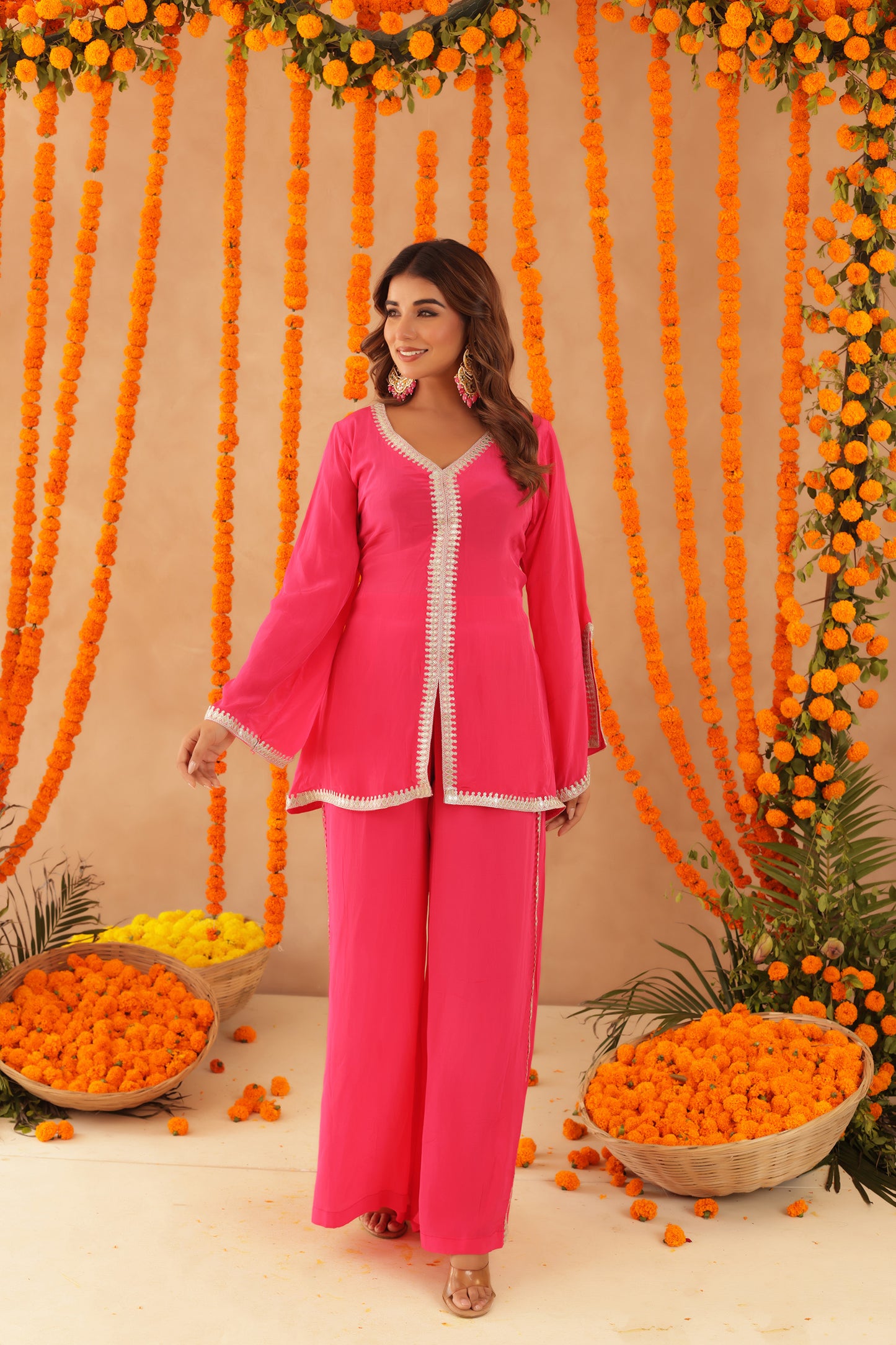 ZIVA PINK COORD SET