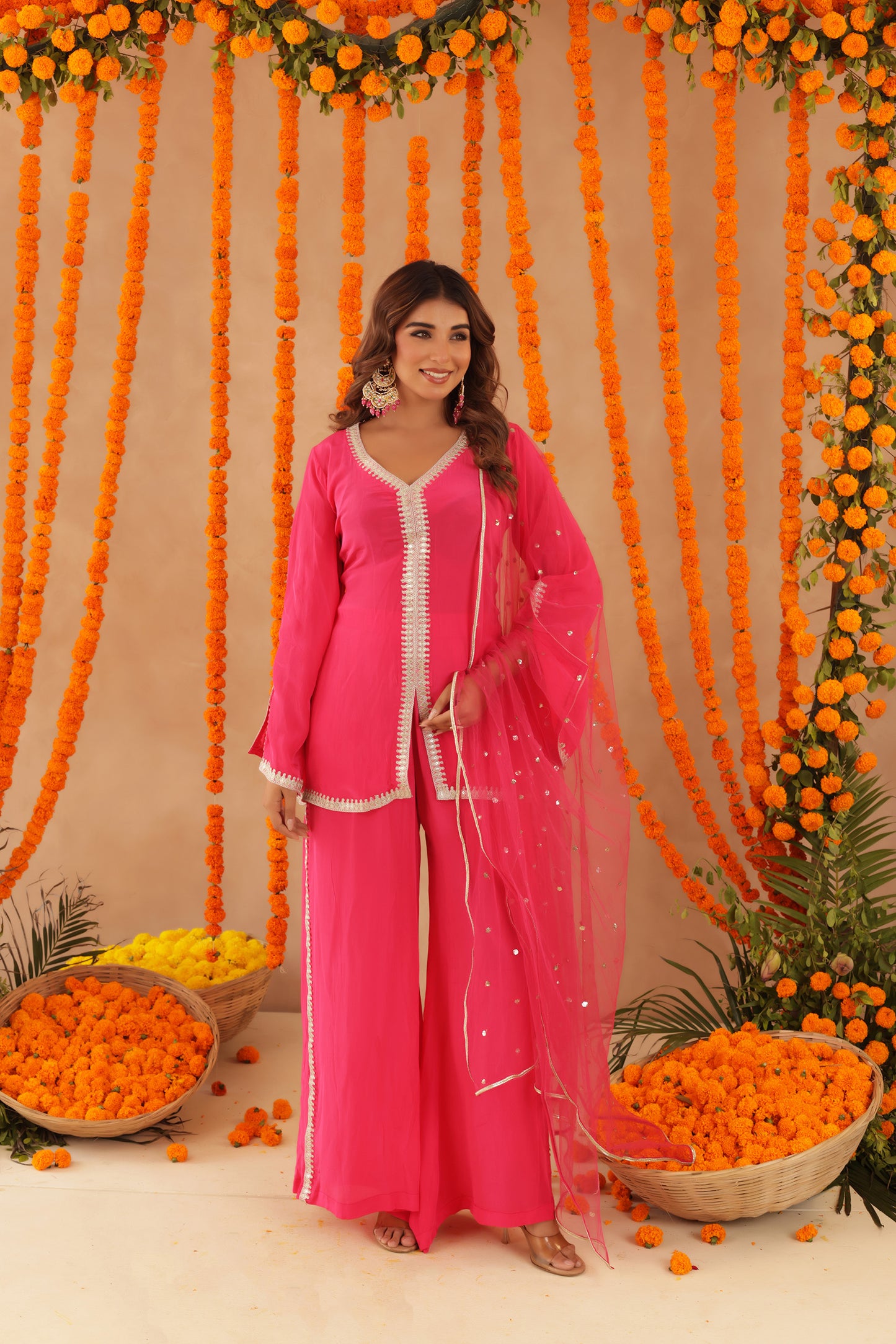 ZIVA PINK COORD SET