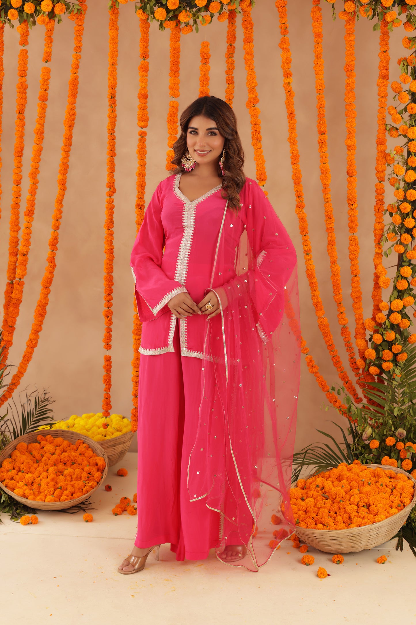 ZIVA PINK COORD SET