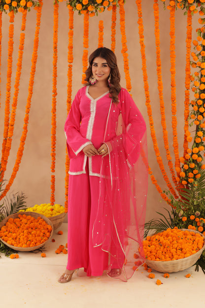 ZIVA PINK COORD SET