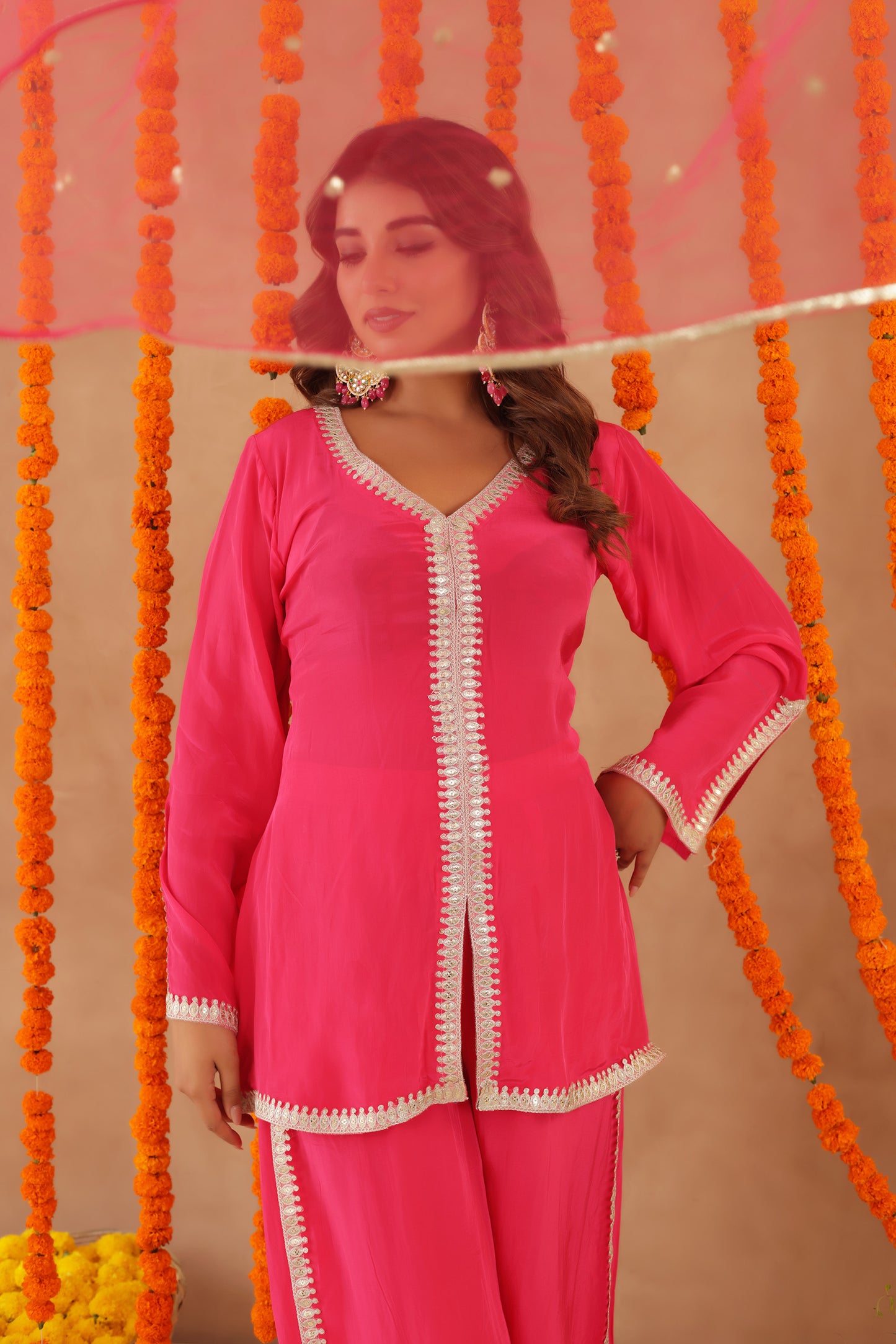ZIVA PINK COORD SET