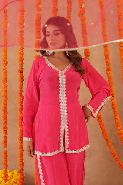 ZIVA PINK COORD SET