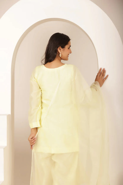 SHARJEENA NEON FARSHI SALWAR SUIT SET