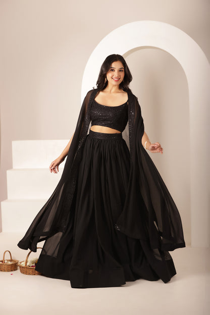 Gown Netted Shrugs Black Beautiful And Elegant Custom Made Printed Long Shrug Along With Gown Netted Shrugs Black Beautiful And Elegant Custom Made Printed Long Shrug Along With