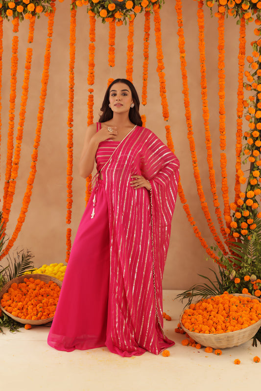 NAAYA PINK LURIX FUSION SET