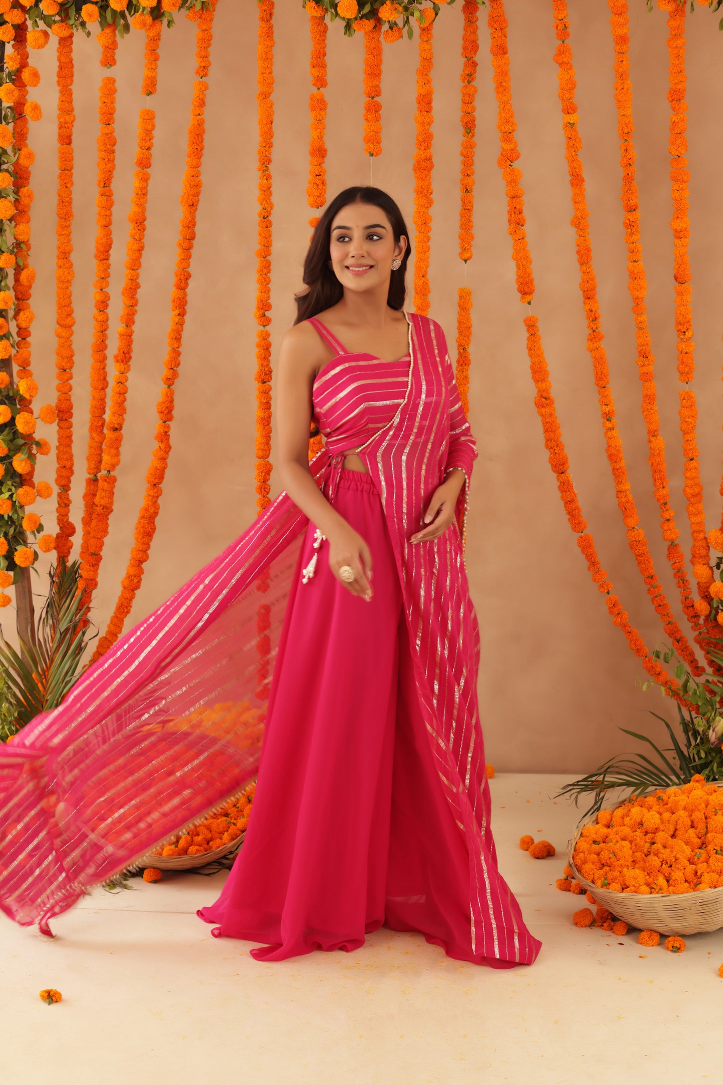 NAAYA PINK LURIX FUSION SET