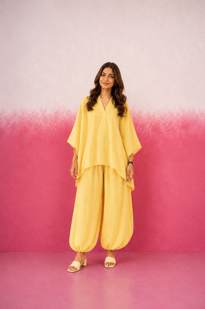 GARVIKA YELLOW COORD BALLOON SET