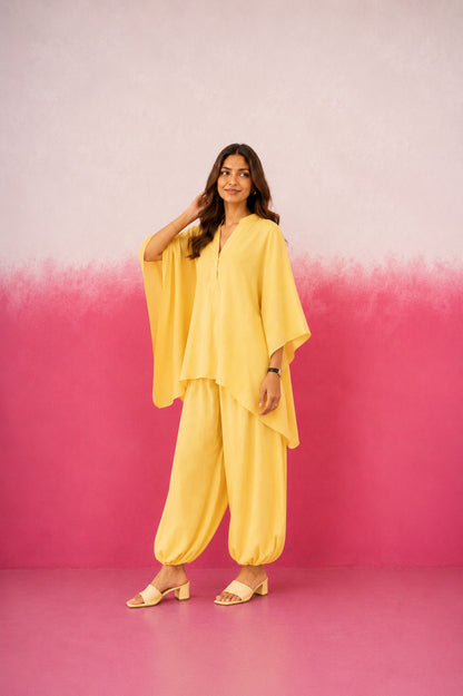 GARVIKA YELLOW COORD BALLOON SET
