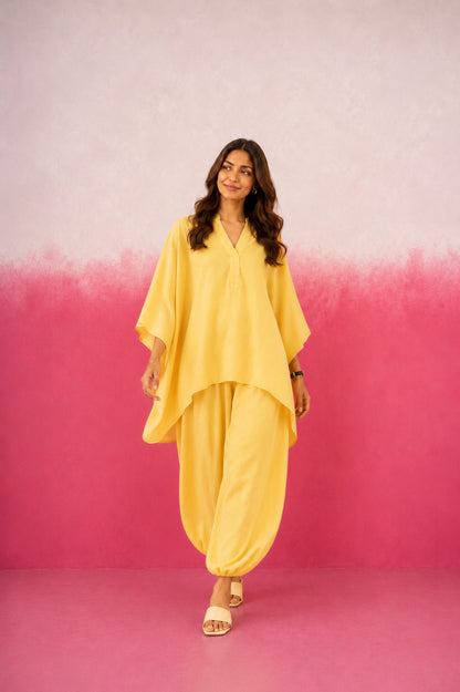 GARVIKA YELLOW COORD BALLOON SET