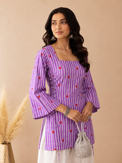 FARAH COTTON DETAILED FARSHI SET