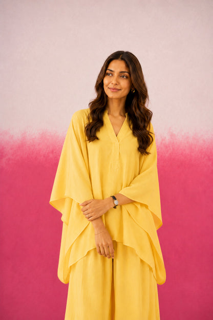 GARVIKA YELLOW COORD BALLOON SET