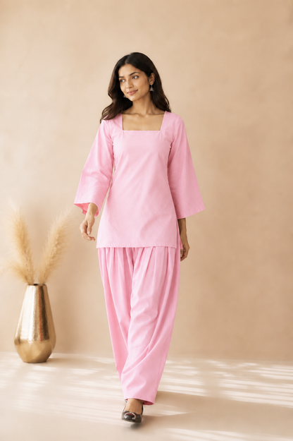 URFI PINK FARSHI SET
