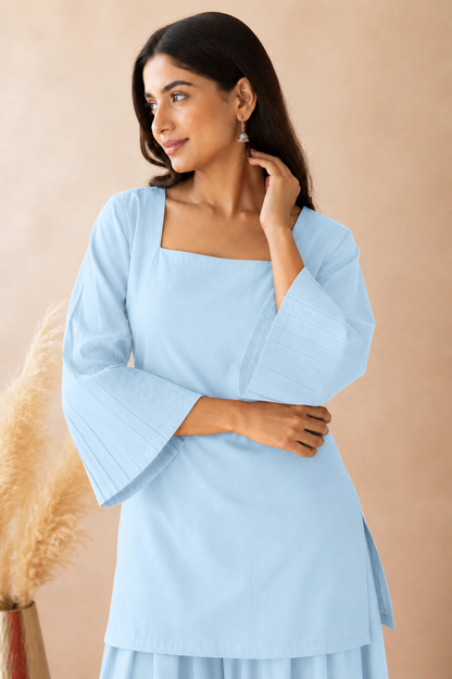 ADARA POWDER BLUE FARSHI SET