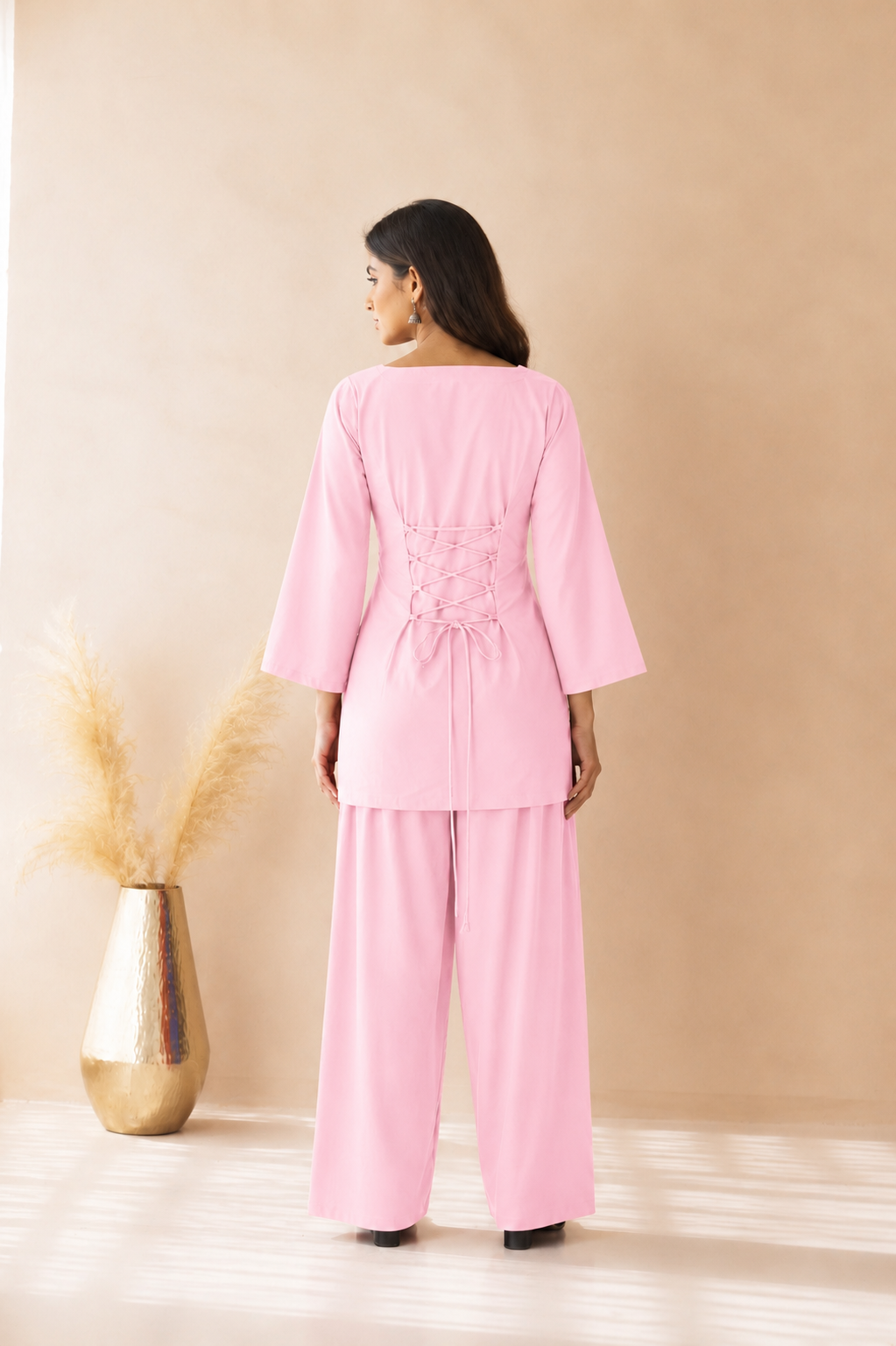 URFI PINK FARSHI SET