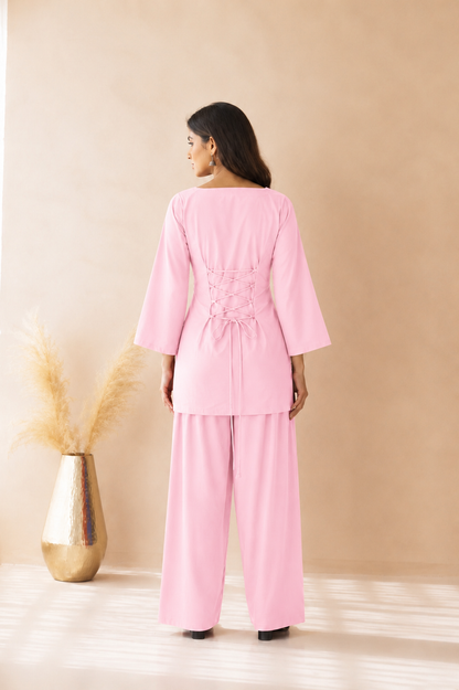 URFI PINK FARSHI SET