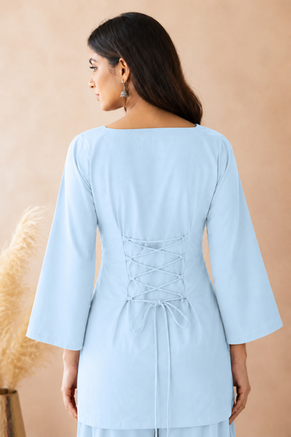 ADARA POWDER BLUE FARSHI SET