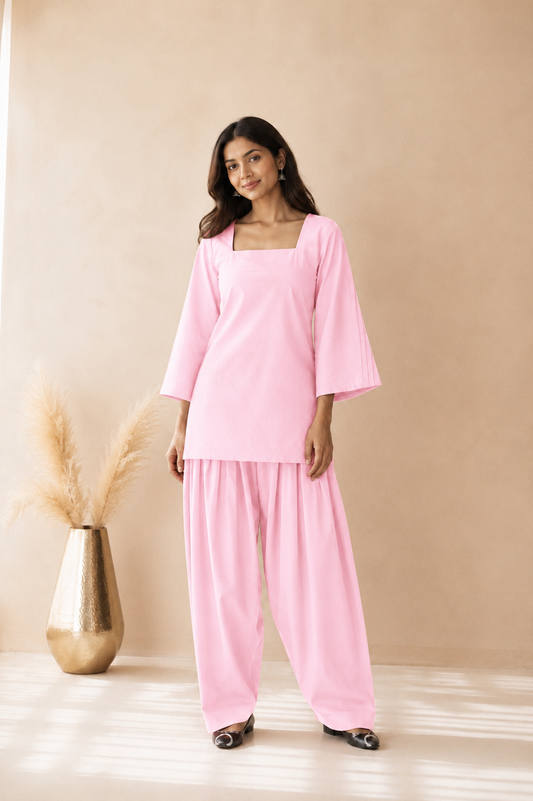 URFI PINK FARSHI SET