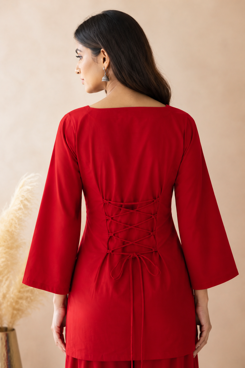 ZEHBA RED FARSHI SET