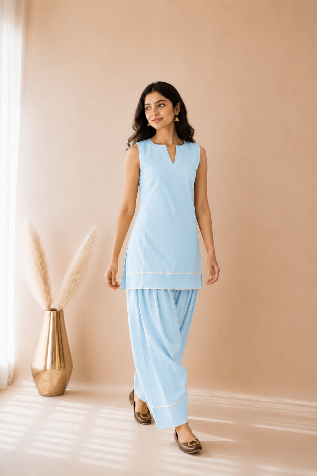 KYDA BLUE FARSHI SET