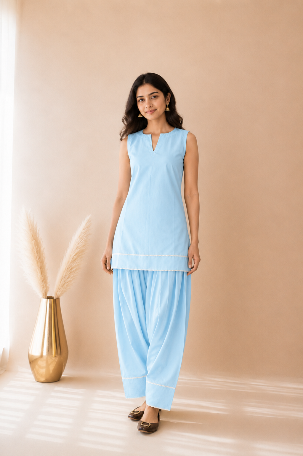 KYDA BLUE FARSHI SET
