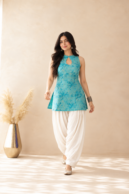 ARISHFA TURQUOISE FARSHI SET