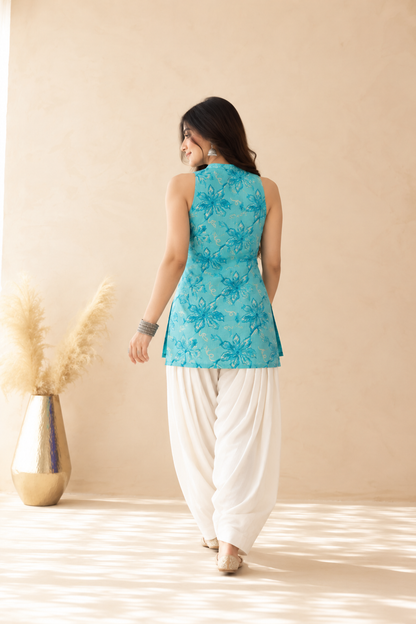 ARISHFA TURQUOISE FARSHI SET