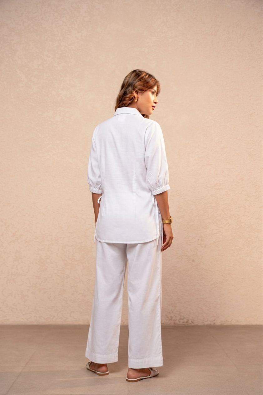 KAEYA WHITE COORD SET
