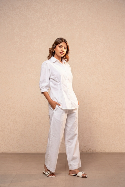 KAEYA WHITE COORD SET
