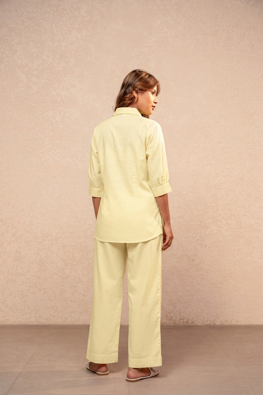 NAOMI YELLOW COORD SET
