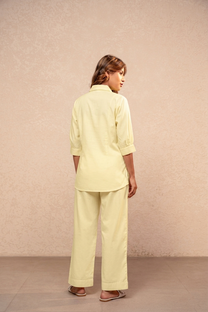 NAOMI YELLOW COORD SET