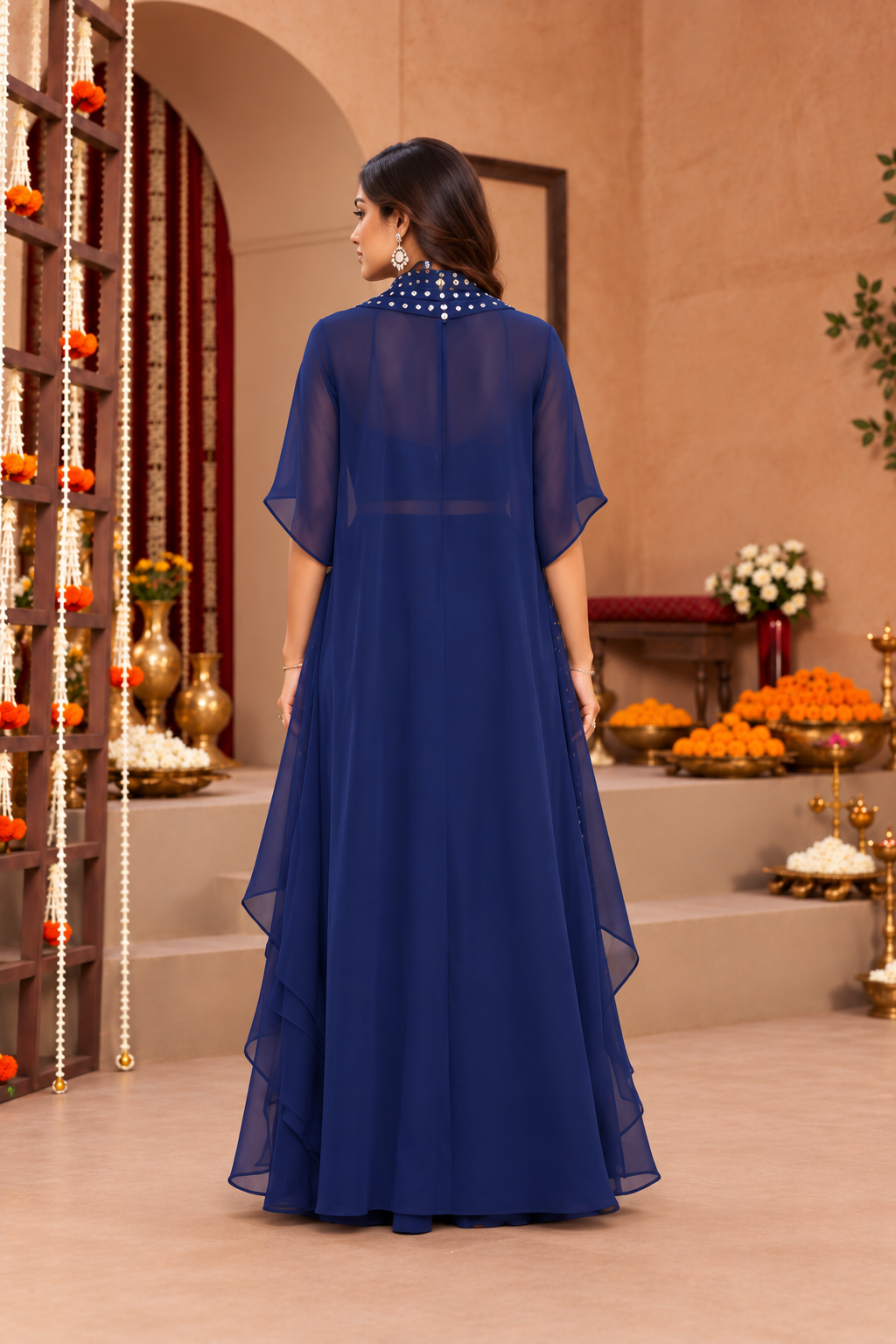 HARLEEN BLUE FUSION SET