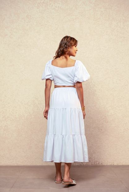 ZURI WHITE COORD SET