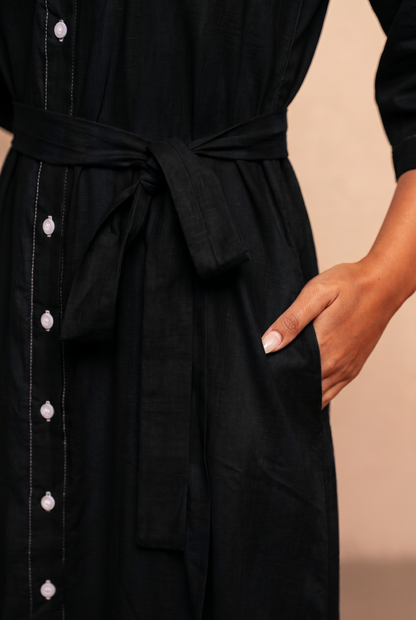 RUE BLACK MAXI DRESS