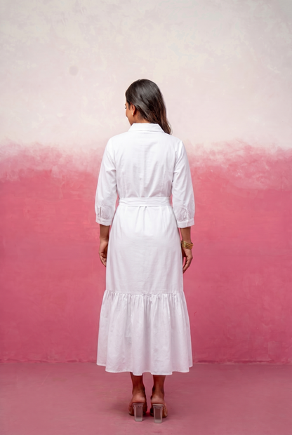 KARIS WHITE MAXI DRESS