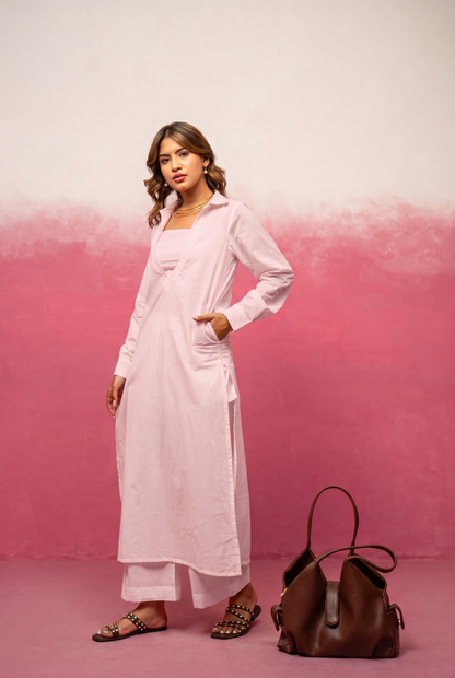 KAUR YELLOW KAFTAN SET