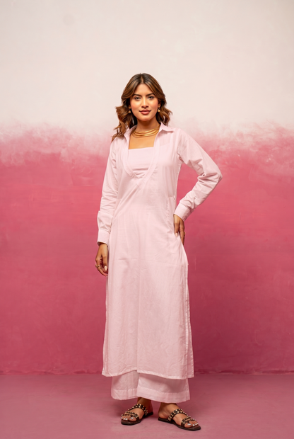 KAUR YELLOW KAFTAN SET