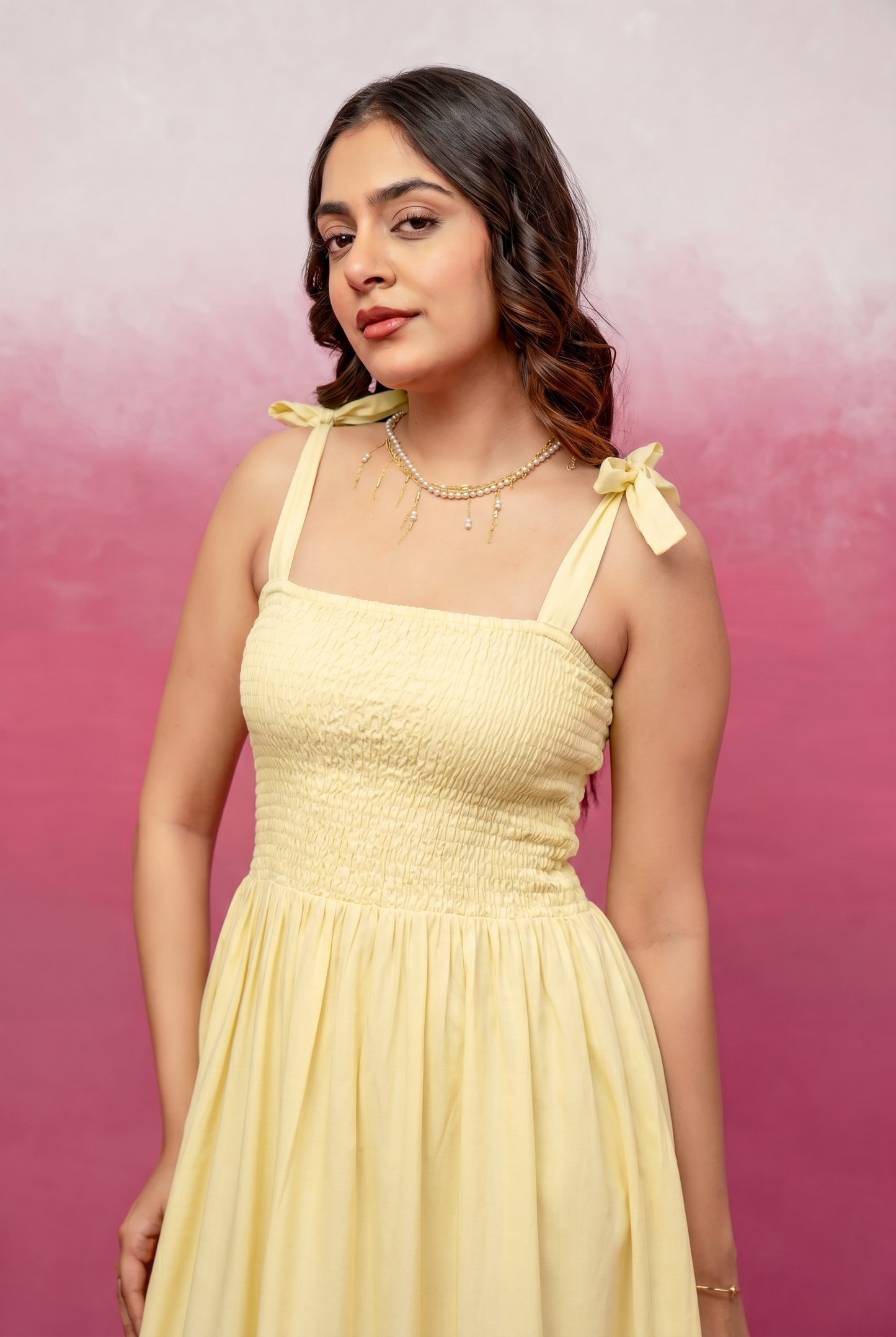 BLAIR YELLOW MAXI DRESS