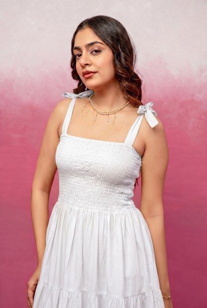 COVE WHITE MAXI DRESS